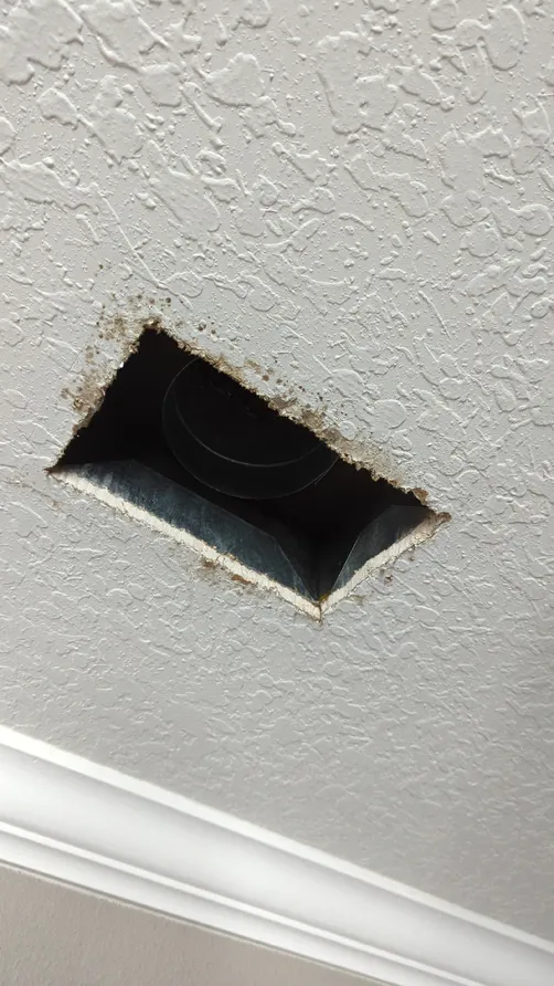 photo at Lakeshore Jacksonville Florida 32210 taken Dec 2022: Dehumidifier is a part of mold treatment. Drying out materials helps kill mold in the mold remediation process.